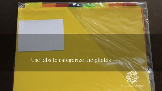 3 ring binder tabs
