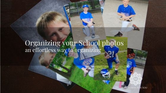 Easy Way to Organize School Photos