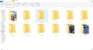 Folder Structure Windows 10