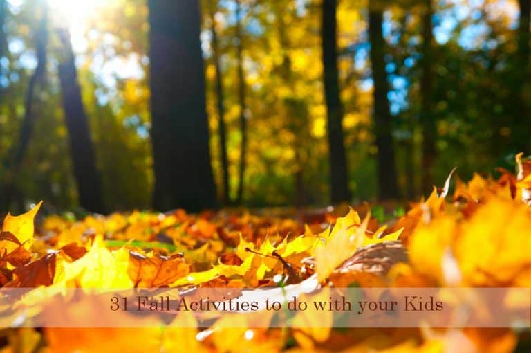 31 Fall Activities to Do with your Kids
