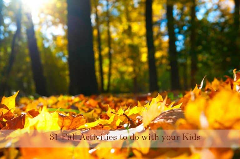 31 Fall Activities to Do with your Kids